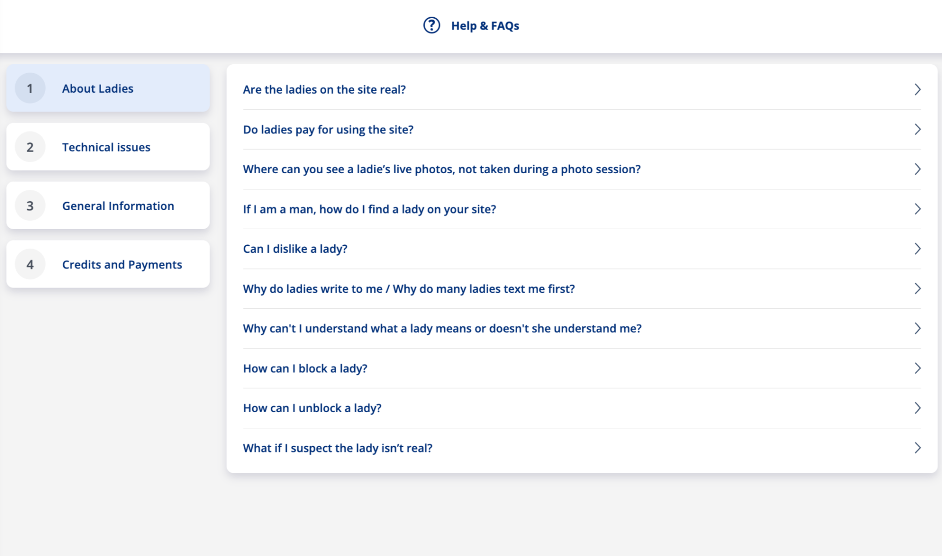 Customer support on SofiaDate