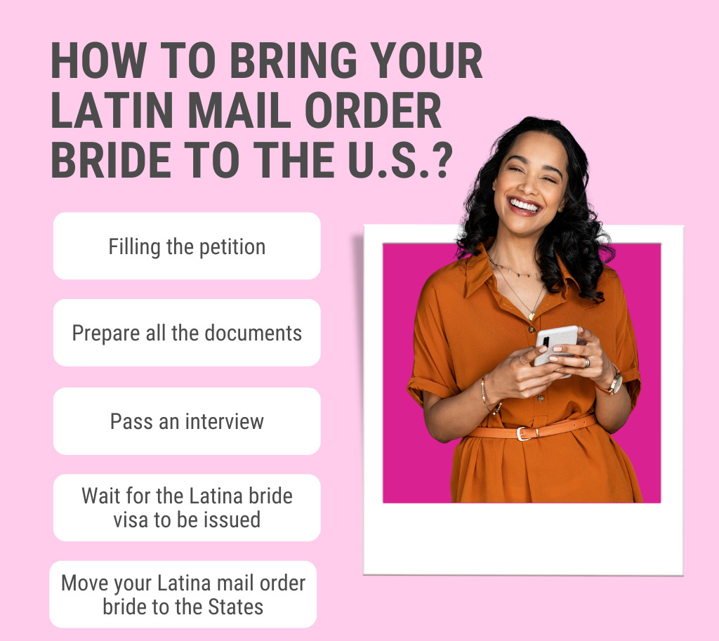 bring your Latin mail order bride to the U.S.