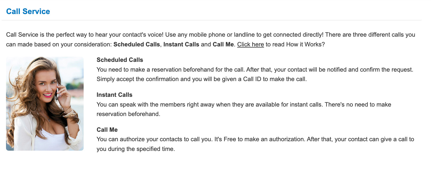 Call service