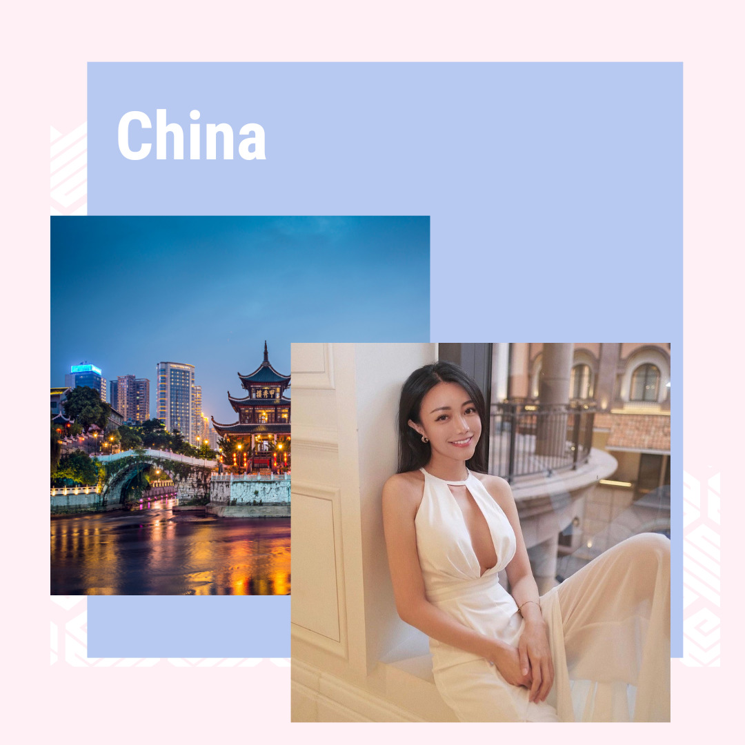 China country that love American men