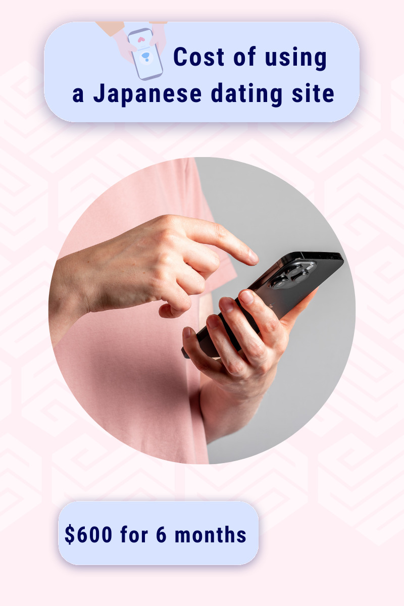 cost of using a Japanese dating site